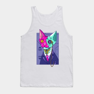 Technology Cat Tank Top